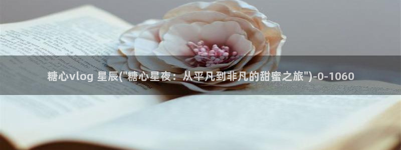 糖心violg：糖心vlog 星辰(\